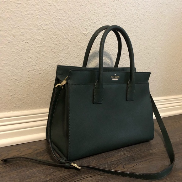 Kate Spade Hunter Green Satchel - Picture 3 of 8